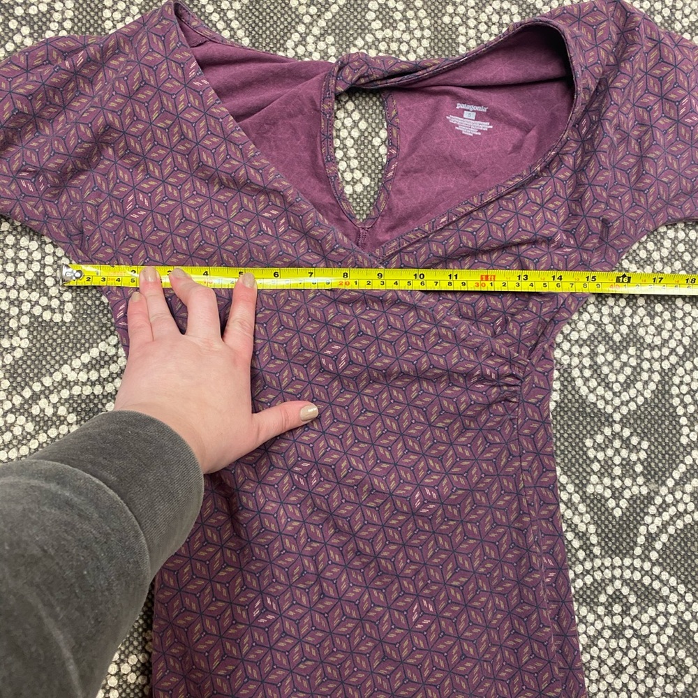 Patagonia Laurel Wrap Organic Cotton Stretch Dress - Picture 8 of 11